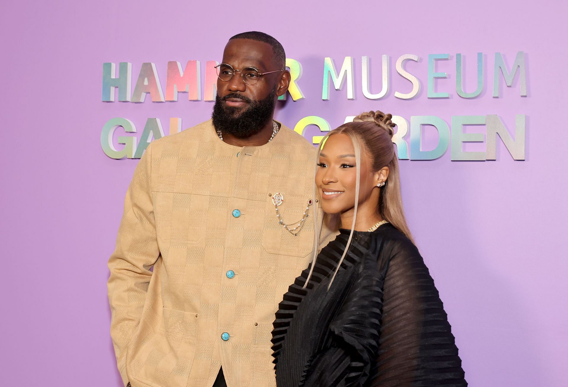 LeBron James and Savannah James - Source: Getty